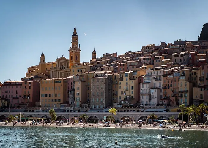 Garavan Avec Piscine A Proximite Italie Et Monaco * Мантон